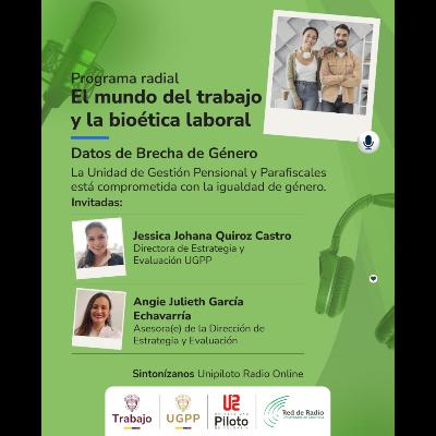 DATOS DE BRECHA DE GÉNERO, INFORME DE LA UGPP DATOS DE BRECHA DE GÉNERO, INFORME DE LA UGPP
