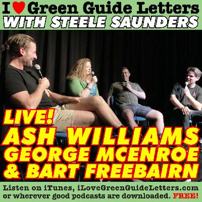Ep 259 : LIVE! Ash Williams, George McEncroe & Bart Freebairn Love The 15/06/17 Letters
