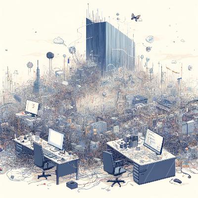 S7-为什么AI企业应用落地这么难?—AI生图圆桌 S7-为什么AI企业应用落地这么难?—AI生图圆桌