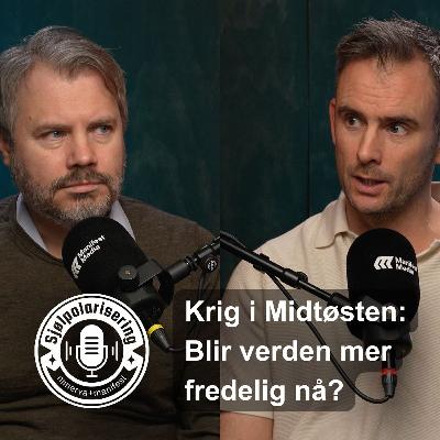 Sjølpolarisering: Krig i Midtøsten – Blir verden mer fredelig nå? Sjølpolarisering: Krig i Midtøsten – Blir verden mer fredelig nå?