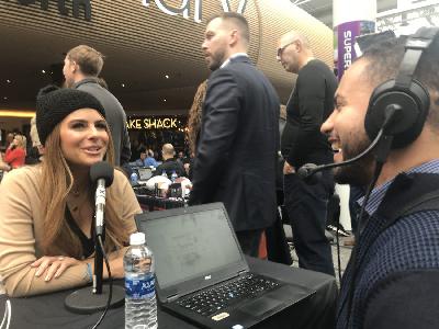 From Minneapolis, A Super Bowl Sunday Extra Ticket: Medford's Maria Menounos Proud To Cheer On Patriots