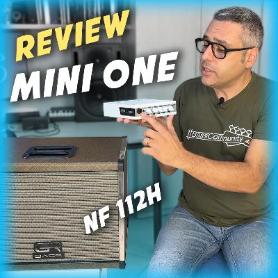 GR Bass Mini One (testata) + NF 112H (cassa): una scelta ottimale per potenza e portabilità GR Bass Mini One (testata) + NF 112H (cassa): una scelta ottimale per potenza e portabilità