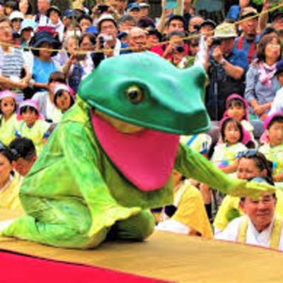 奈良青蛙祭典🐸