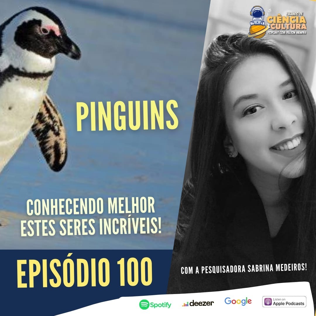#100  Pinguins! Conhecendo melhor estes seres incríveis! "Curta Ciência" episode artwork
