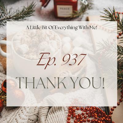 HUGE THANK YOU!