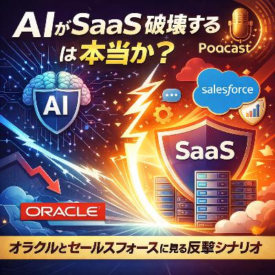 AIがSaaSを破壊するは本当か?オラクルとセールスフォースに見る反撃シナリオ AIがSaaSを破壊するは本当か?オラクルとセールスフォースに見る反撃シナリオ