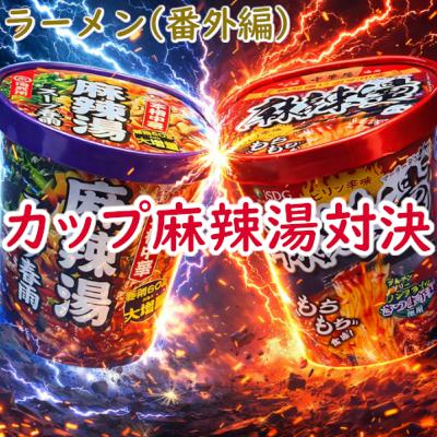 #203 ラーメン(番外編)：カップ麻辣湯対決