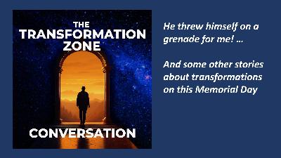 He threw himself on the grenade for me . A story of transformations for Memorial Day ... But a special play for you today! He threw himself on the grenade for me . A story of transformations for Memorial Day ... But a special play for you today!