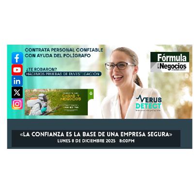 LA CONFIANZA ES LA BASE DE UNA EMPRESA SEGURA LA CONFIANZA ES LA BASE DE UNA EMPRESA SEGURA