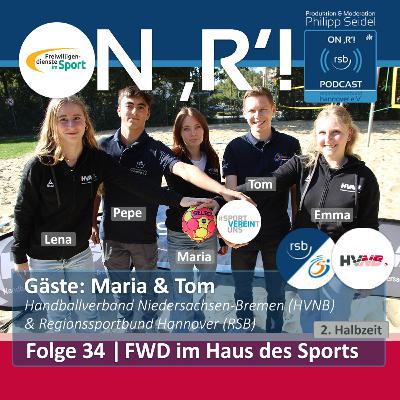 Folge 34 | FWD im Haus des Sports ('23/'24): Maria und Tom
