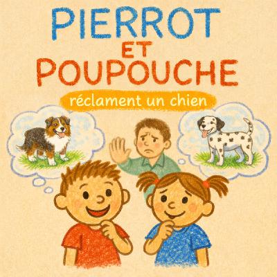 Pierrot et Poupouche réclament un chien