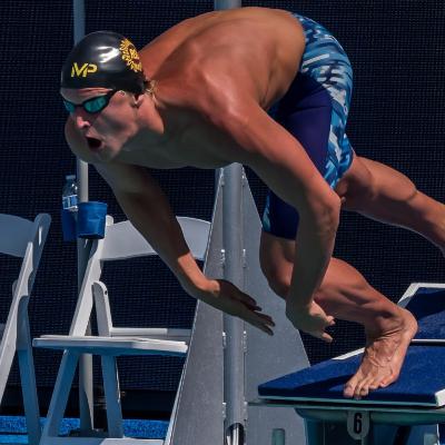 5- Time Olympic Trials Qualifier In Swimming, Grant House