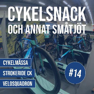 14. StrokeRide, VeloSquadron och cykelmässa - Cykelsnack 14. StrokeRide, VeloSquadron och cykelmässa - Cykelsnack