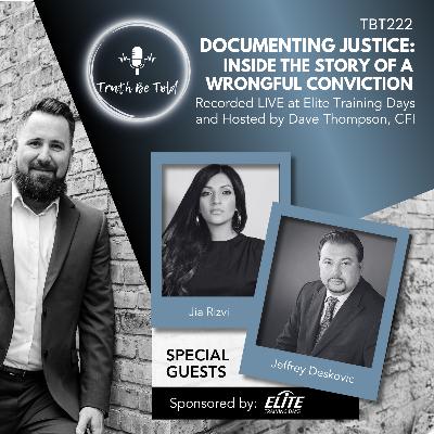 Documenting Justice: Inside the Story of a Wrongful Conviction with Jeffrey Deskovic and Jia Rizvi