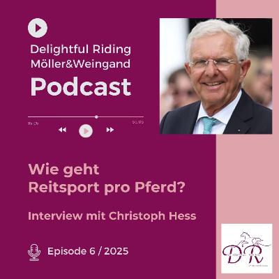 Wie geht Reitsport pro Pferd? Interview mit Christoph Hess
