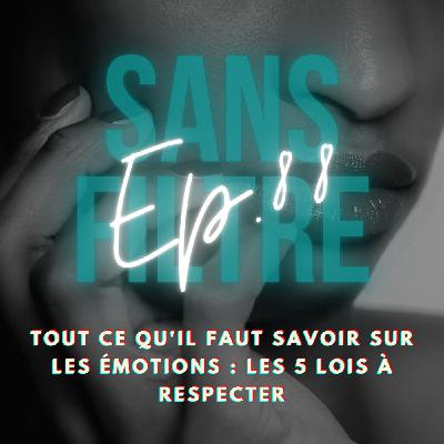 [88] Tout ce qu'il faut savoir sur les émotions : les 5 lois à respecter avec Valérie