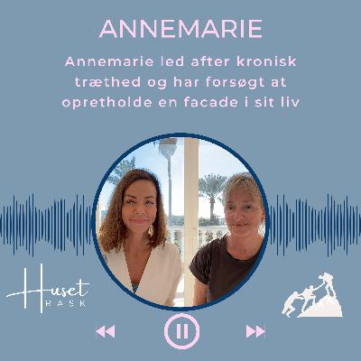 12. Annemarie led af kronisk træthed og har forsøgt at opretholde en facade. 12. Annemarie led af kronisk træthed og har forsøgt at opretholde en facade.
