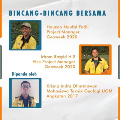 Eps. 7 Geoweek 2020 - Apa kabar Geoweek 2020? Bersama Ojan dan Irham Eps. 7 Geoweek 2020 - Apa kabar Geoweek 2020? Bersama Ojan dan Irham