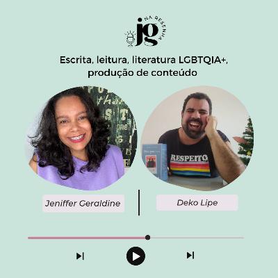 JG na resenha com o escritor Deko Lipe (@primeiraorelha)