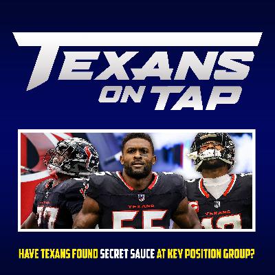 S3 Ep15: Have Texans found secret sauce at key position group? S3 Ep15: Have Texans found secret sauce at key position group?