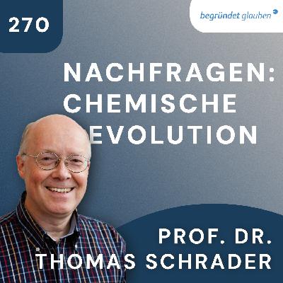 Nachfragen zum Vortrag: Wie entstanden die ersten Biomoleküle? | Prof. Dr. Thomas Schrader