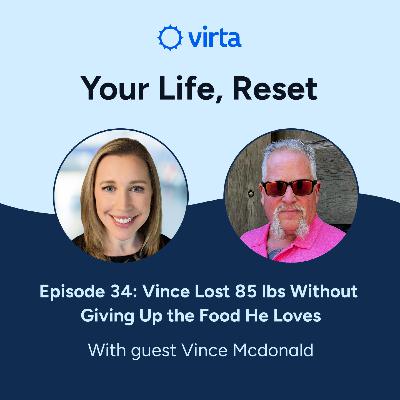 Vince lost 85 lbs Without Giving Up the Food He Loves