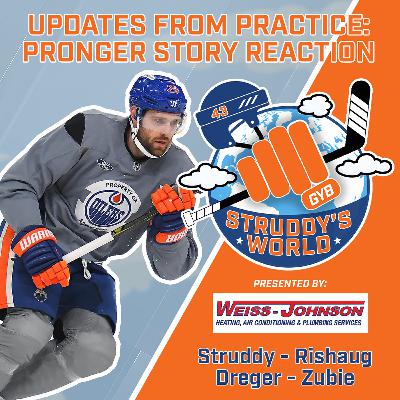 STRUDDY's WORLD: Hyman to Return - Pronger Story Reaction