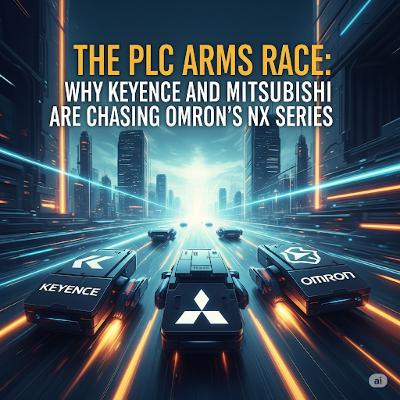 The PLC Arms Race_ Why Keyence and Mitsubishi Are Chasing Omron_s NX Series The PLC Arms Race_ Why Keyence and Mitsubishi Are Chasing Omron_s NX Series