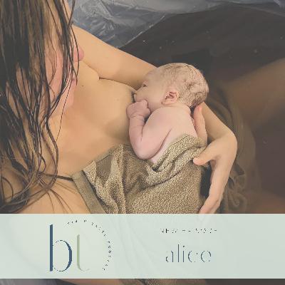 066 - Alice | homebirth, hypnobirthing, waterbirth, physiological birth, continuity of care, meconium