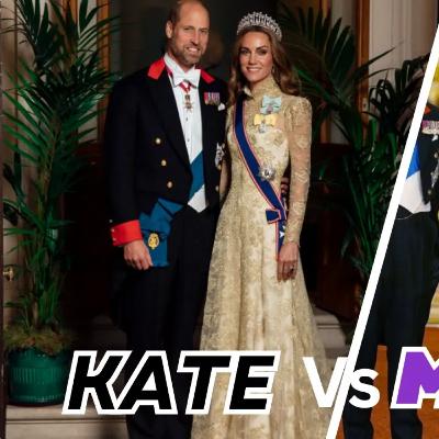 Espectacular Kate Middleton roba miradas durante la cena de Estado presidencial
