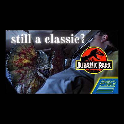 We watched the first Jurassic Park movie We watched the first Jurassic Park movie