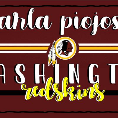 Plática piojosa-Washington redskins Plática piojosa-Washington redskins