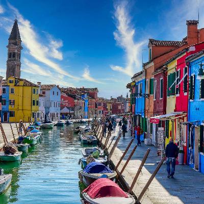 E39: Isabella and the islands in the lagoon of Venice: Murano, Burano and Torcello