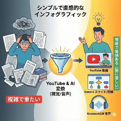 【#891】「分かりやすさという最強の価値」NotebookLMが流行る理由