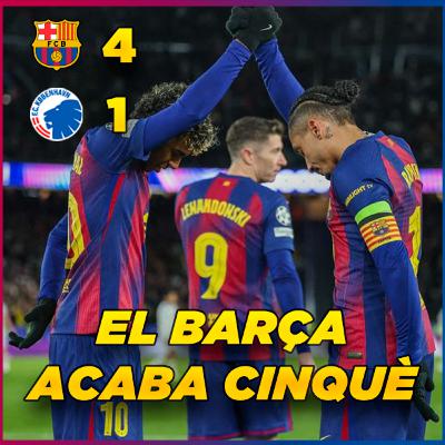 El Barça, entre els vuit millors equips d'Europa | FC Barcelona 4 Copenhaguen 1