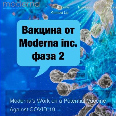Вакцина от Moderna inc., фаза 2 Вакцина от Moderna inc., фаза 2