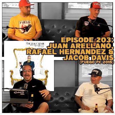 Juan Arellano, Rafael Hernandez & Jacob Davis (Fuego FC 2015)