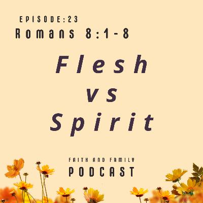 Episode 23: Flesh vs Spirit - Bible study (Romans 8:1-8) English/Tamil
