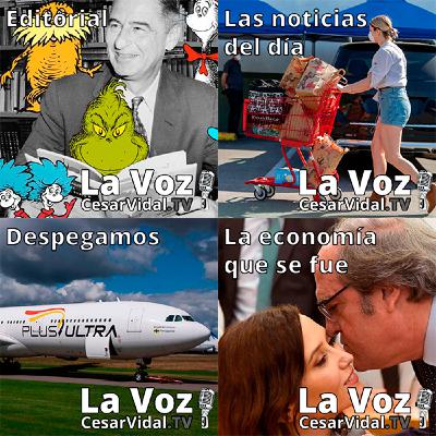 Programa Completo de La Voz de César Vidal - 23/03/21