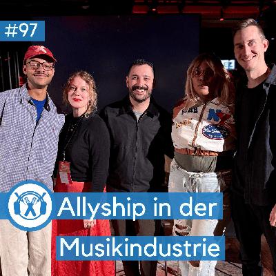 Allyship in der Musik: Wie supporten wir uns? | mit JNNRHNDRXX, Tina Wedmann, Fikri Anıl Altıntaş & Yannick Niang Allyship in der Musik: Wie supporten wir uns? | mit JNNRHNDRXX, Tina Wedmann, Fikri Anıl Altıntaş & Yannick Niang