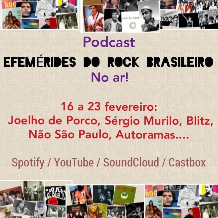 Podcast EFEMÉRIDES DO ROCK BRASILEIRO