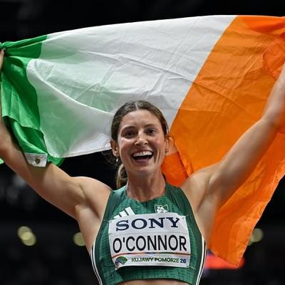 Kate O'Connor claims World Indoor bronze in new Irish record