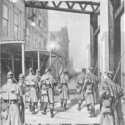 Pink Street Is No More and the Bodies Discovered There, and Workers Stomped By Troops But Supported By A Priest 1