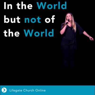 26th February 2026 - Sarah Uncle - In the World but not of the World
