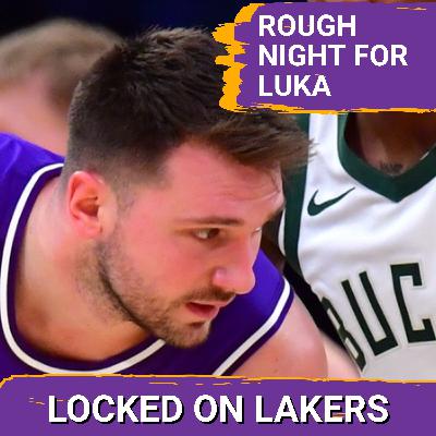 Luka Dončić Fouls Out, Comeback Falls Short, Lakers Lose 105-101 to Bucks