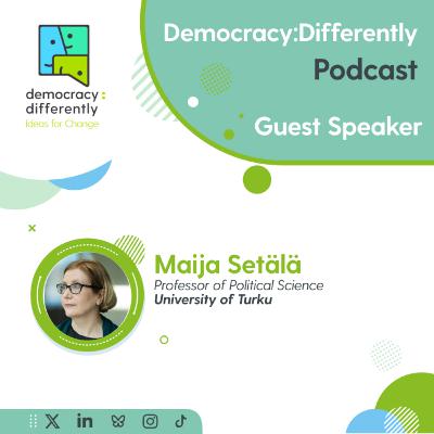 Maija Setälä on Democratic Deliberation and Climate Assemblies