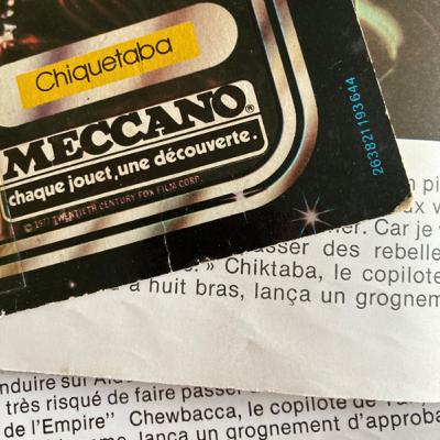 Trésors français de la Guerre des Étoiles : Chiquetaba et Tarkin le survivant ! Trésors français de la Guerre des Étoiles : Chiquetaba et Tarkin le survivant !