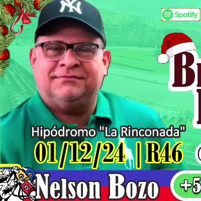 Nelson Bozo "El triple coronado del Zulia" | #LaRinconada 01/12/24 | R46 | #adelantados 🏇🏅🏆