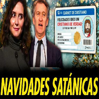NAVIDADES SATÁNICAS DEL PP. REPARTEN CARNETS DE CRISTIANOS MIENTRAS DEJAN EN LA CALLE A LA GENTE NAVIDADES SATÁNICAS DEL PP. REPARTEN CARNETS DE CRISTIANOS MIENTRAS DEJAN EN LA CALLE A LA GENTE