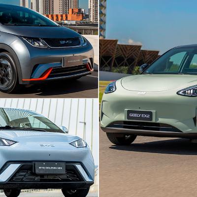 Novo Geely EX2 vs. Dolphin Novo Geely EX2 vs. Dolphin